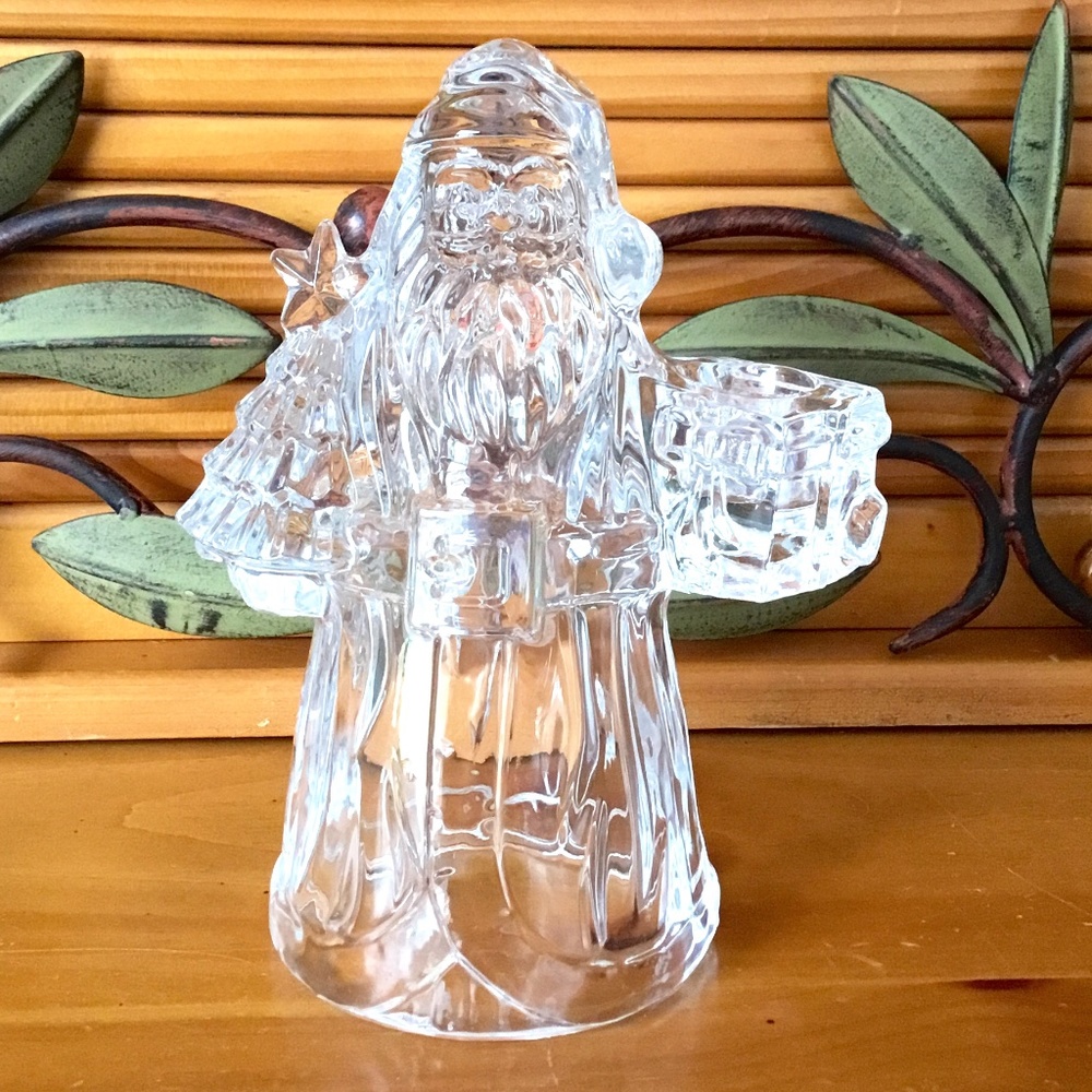 St. George 24% Lead Crystal Candlestick Holders